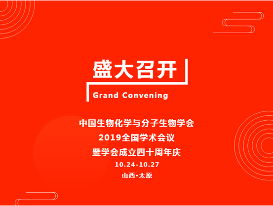 伯豪生物參與 2019 中國(guó)生物化學(xué)與分子生物學(xué)會(huì)