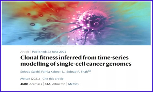 Nature | MSK 團隊成功構(gòu)建單細(xì)胞癌癥基因組時間序列模型，可預(yù)測乳腺癌細(xì)胞克隆適應(yīng)性的演變