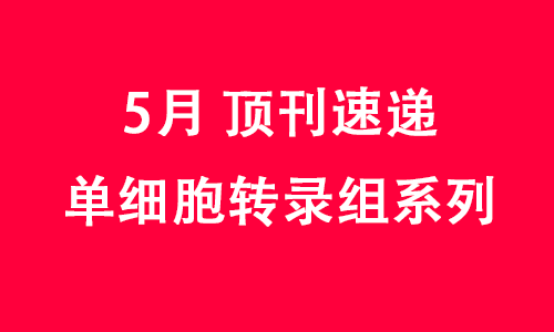 2025 頂刊文獻(xiàn)速遞 | 單細(xì)胞轉(zhuǎn)錄組系列（5 月）