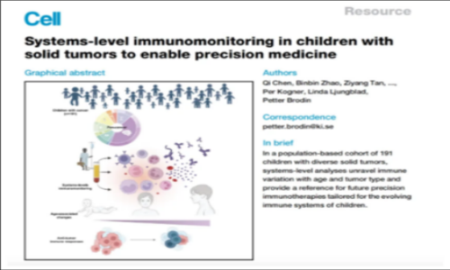 Cell|Olink 血漿蛋白組助力繪制兒童實(shí)體瘤系統(tǒng)免疫圖譜